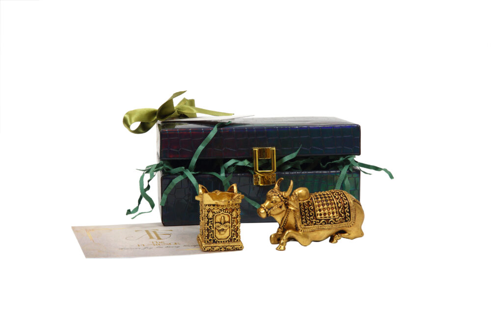 Brass Nandi Idol - Image 3